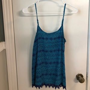 Blue Mossimo Tank